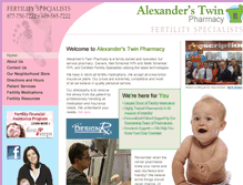 Tablet Screenshot of alexanderdrug.com